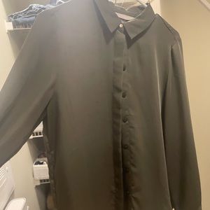 H&M button up blouse